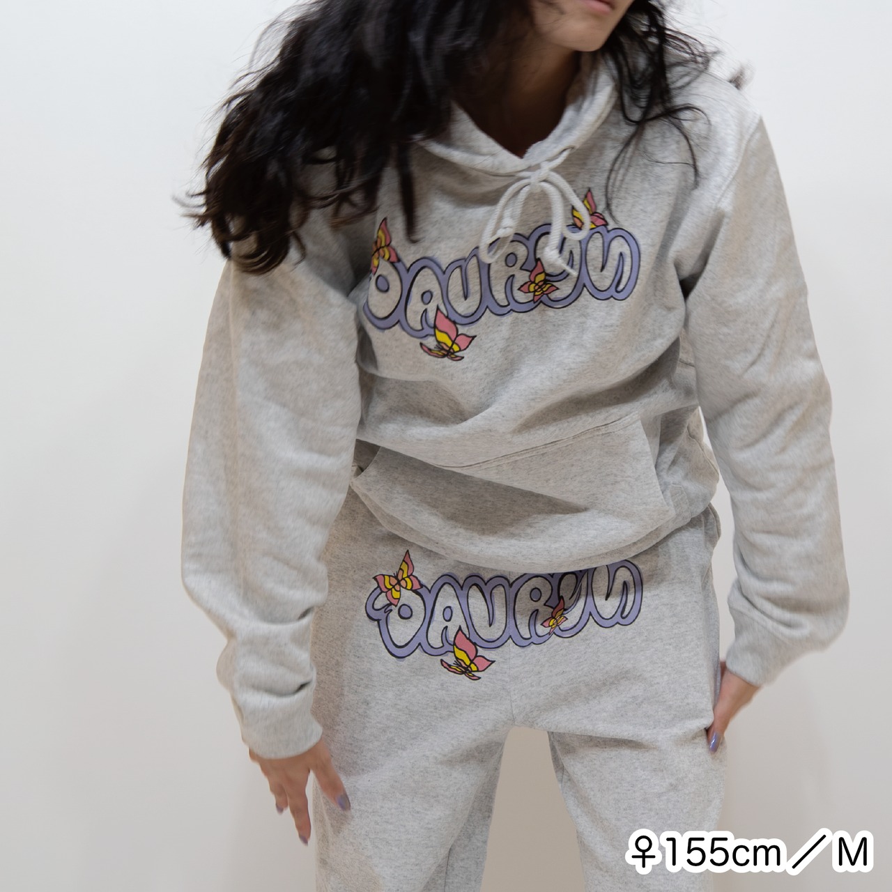 DAVRYU butterflight JOGGER [アッシュ]
