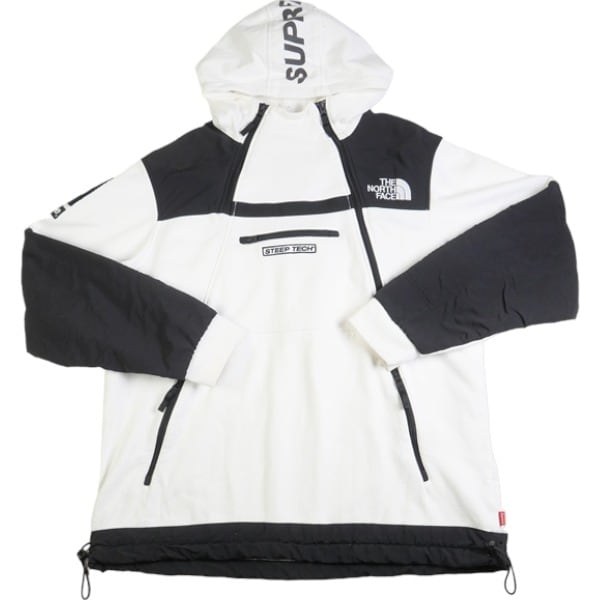 Supreme North Face Hooded white  XL