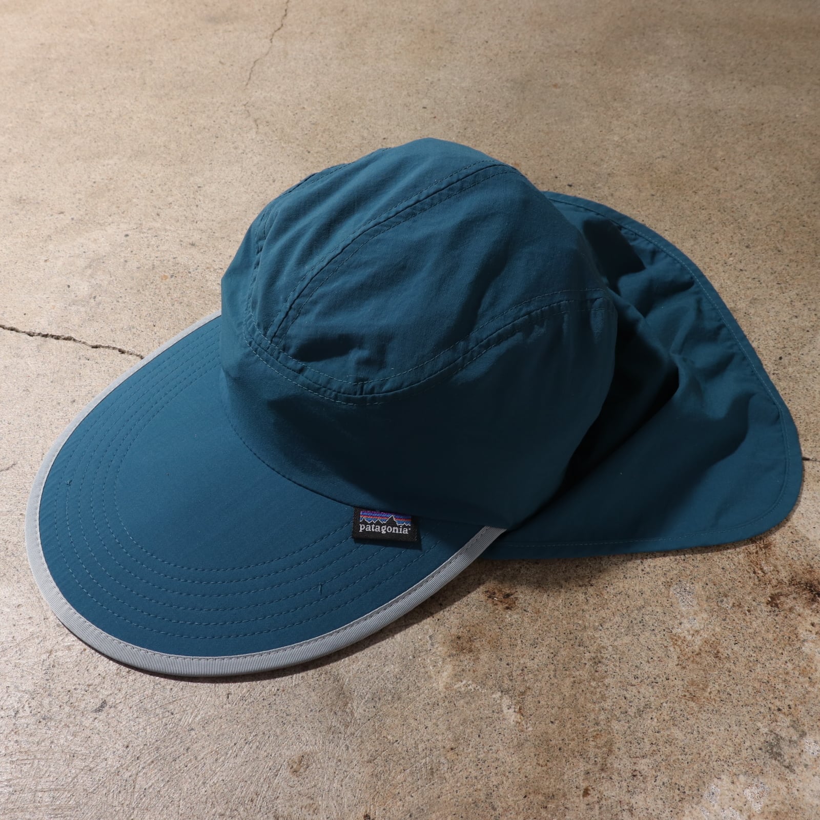 極美品 L スプーンビルキャップ patagonia Y2K パタゴニア 青 ブルー