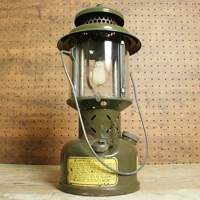 1973年 Coleman252 USミリタリーランタン （GIランタン）t10 1973年 Coleman252 USミリタリーランタン （GIランタン）t10