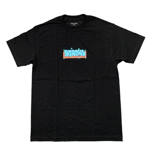 stacks  BEKOS THROWUP ON BRICKS TEE -BLACK-