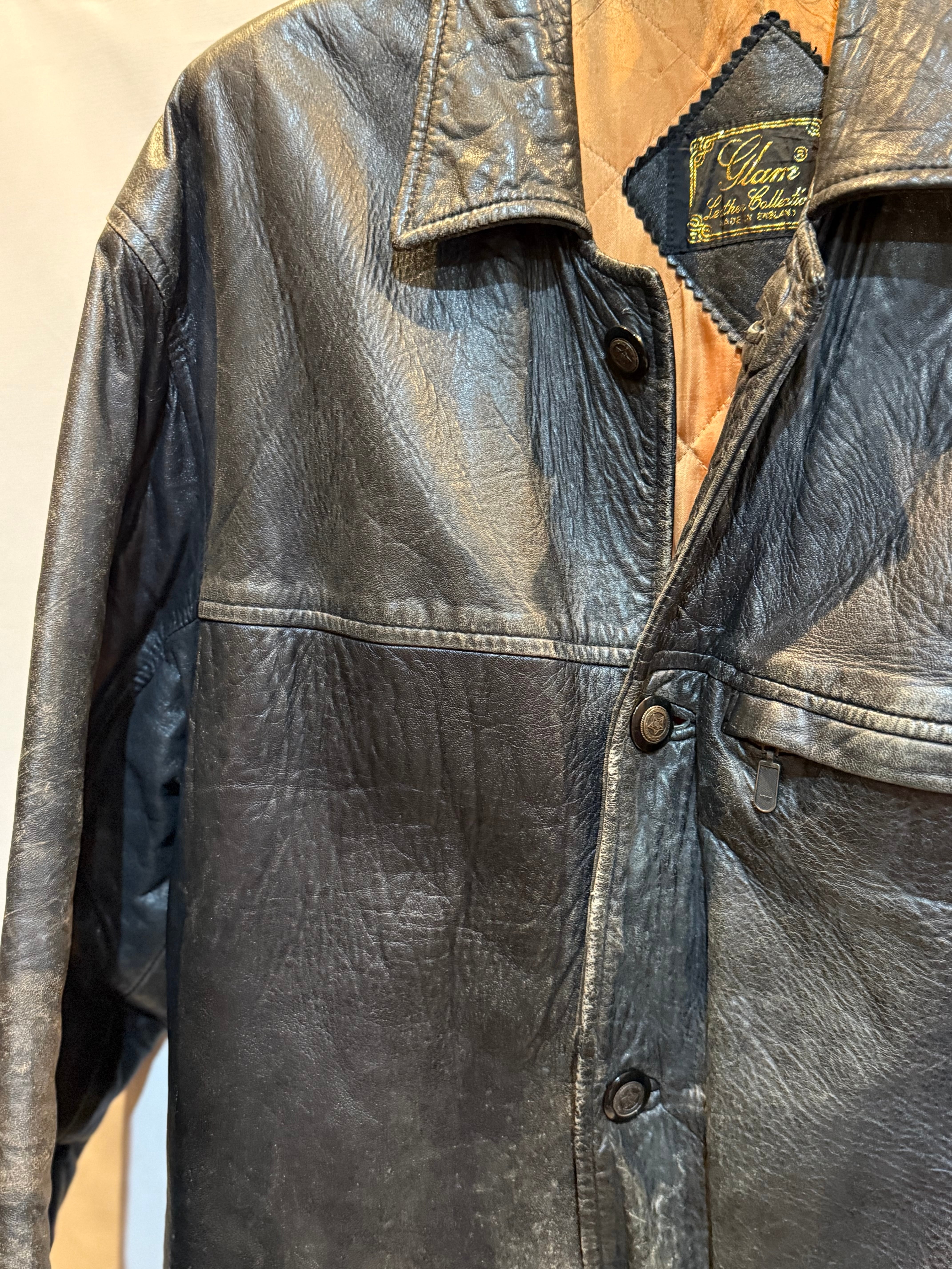 VINTAGE UK Leather jacket（ヴィンテージ レザー ジャケット）70S