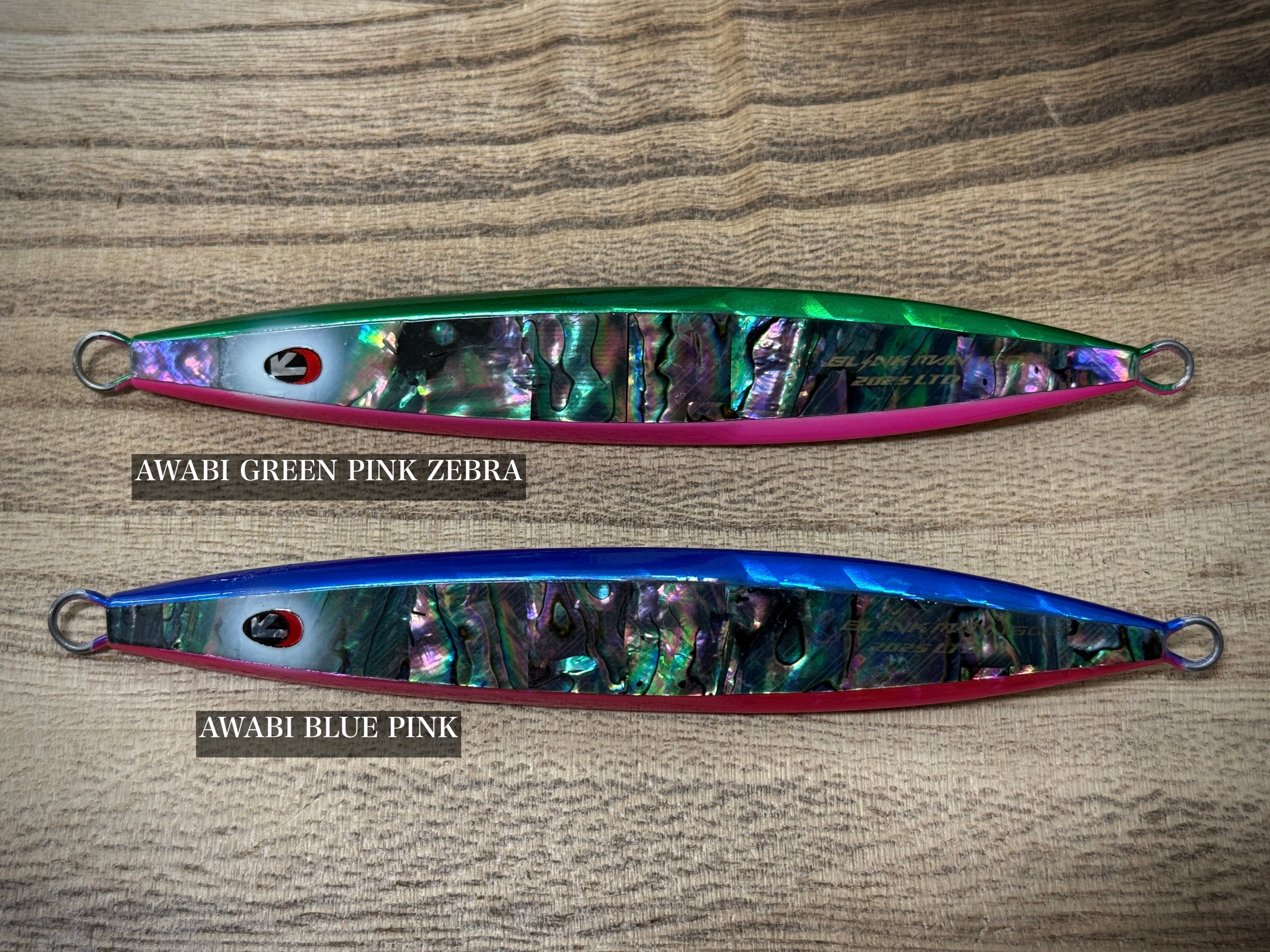 Marcolin Art Crystal マルコリン クリスタル 魚 青赤 tailwalk BLINK MAN (ブリンクマン)150g #AWABI【サクラマス 2025 LTD