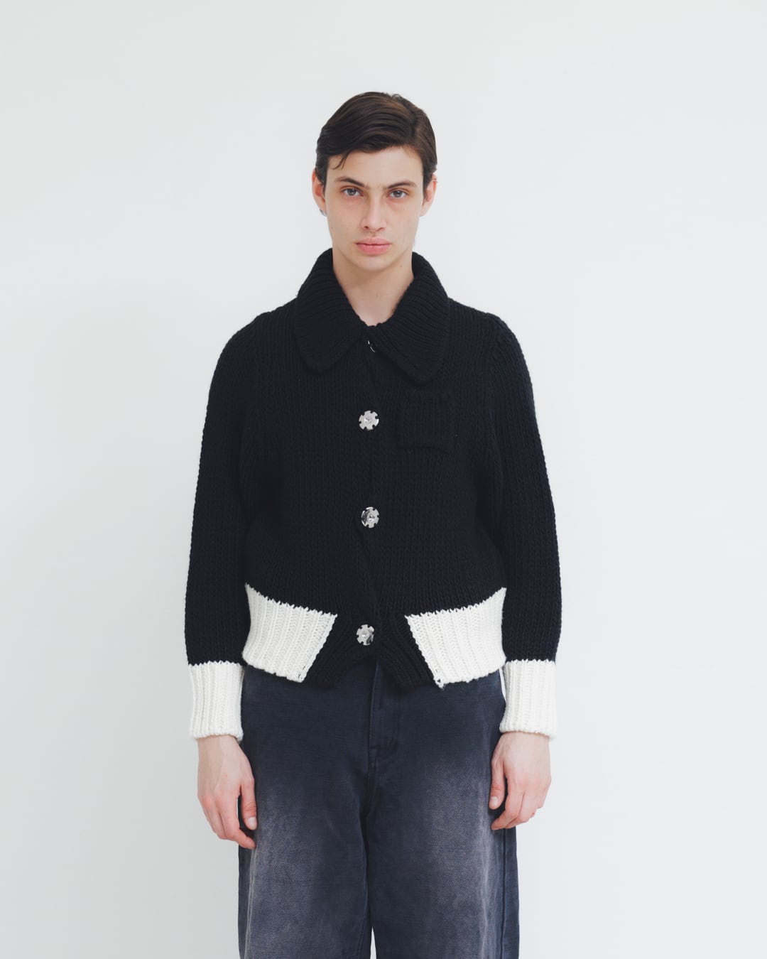 OUAT カーディガン OUAT】ニューカーディガン | ブラウン | 日本製 ニット | F