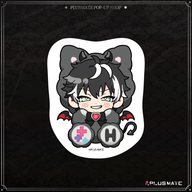 PLUSMATE かれぬい～天使&悪魔～　ステッカー 【九条】