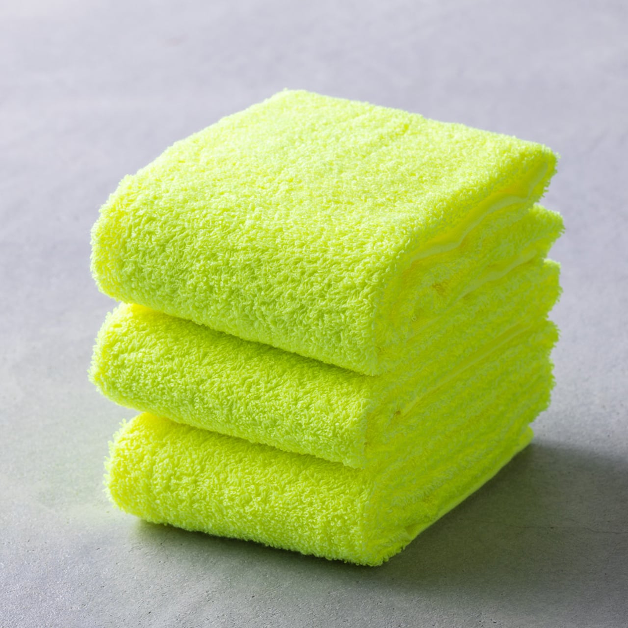 NEON YELLOW / 3pc | PILE CRAFTS | New Standard Towel
