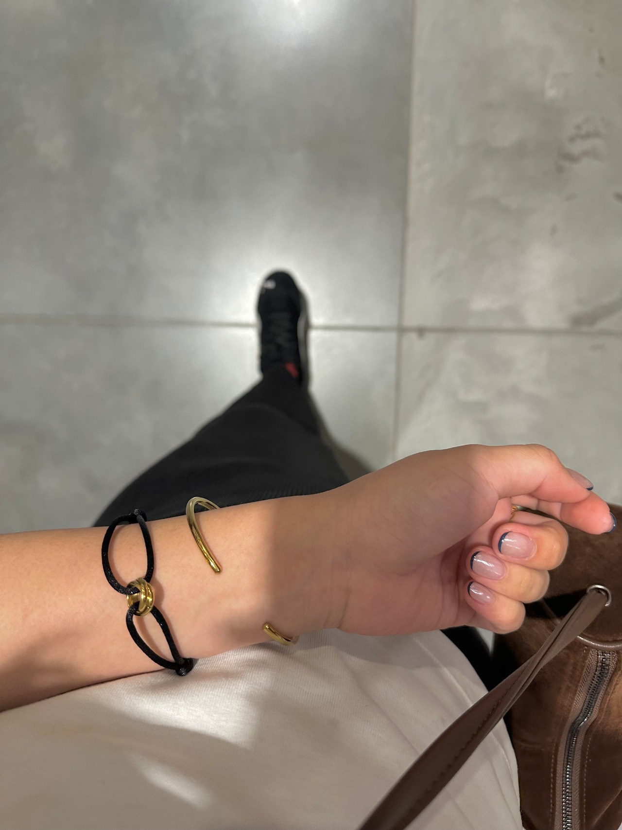 SS ノットコードブレスレット