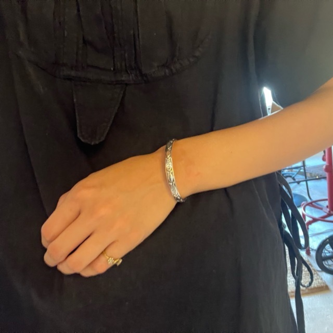 TOPANGA Jewelry　Silver Fish Bangle　シルバーフィッシュバングル　ブレスレット　シルバーバングル　フィッシュ　魚　バングル