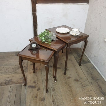 イギリス アンティーク 家具 プランツテーブル 飾り棚 花台 木製  