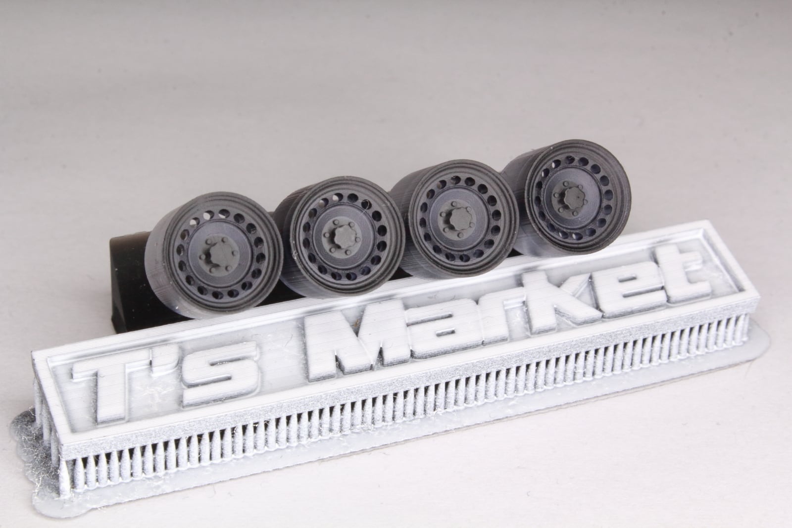 9.2mm オフロード用ホイール 02 鉄チンタイプ 3Dプリント ホイール 1