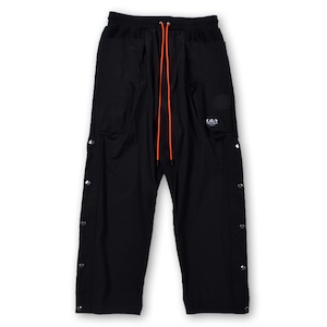 T.C.R EQUIPMENT SHELL JOGGER V3  - BLACK/ORANGE