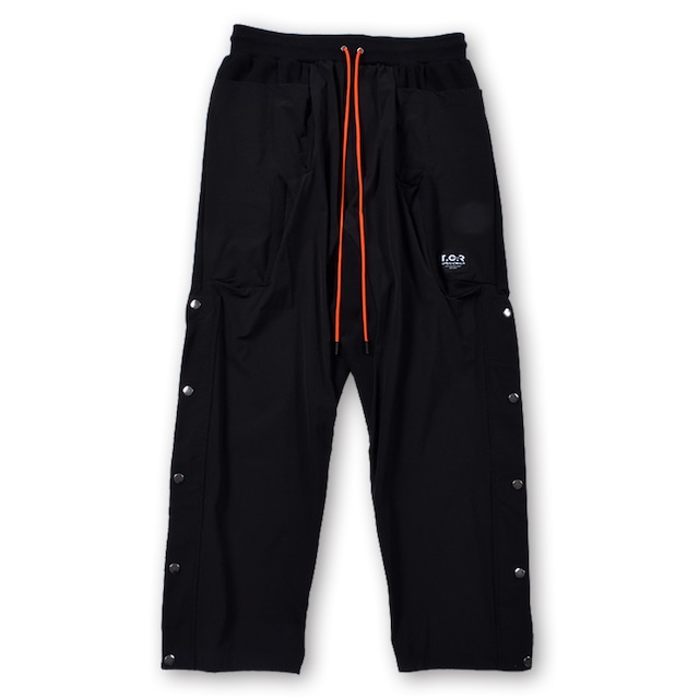 T.C.R EQUIPMENT SHELL JOGGER V3  - BLACK/ORANGE