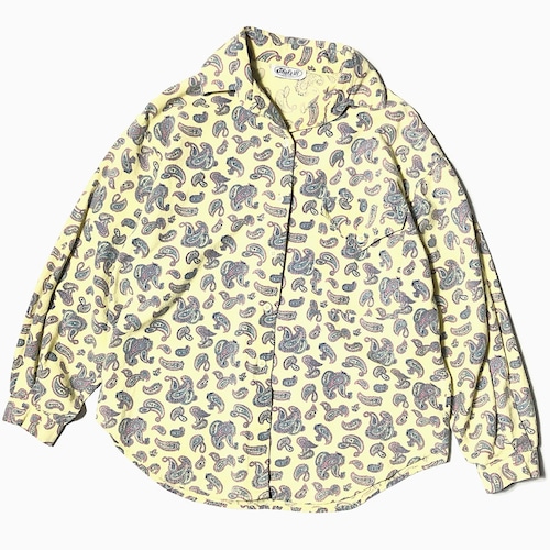 Vintage 60's【That's it!】Patterned Shirt