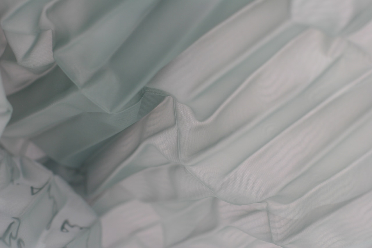 【CHIDORI】Morpho Organ Pleated Bag(CH2603-Z001)