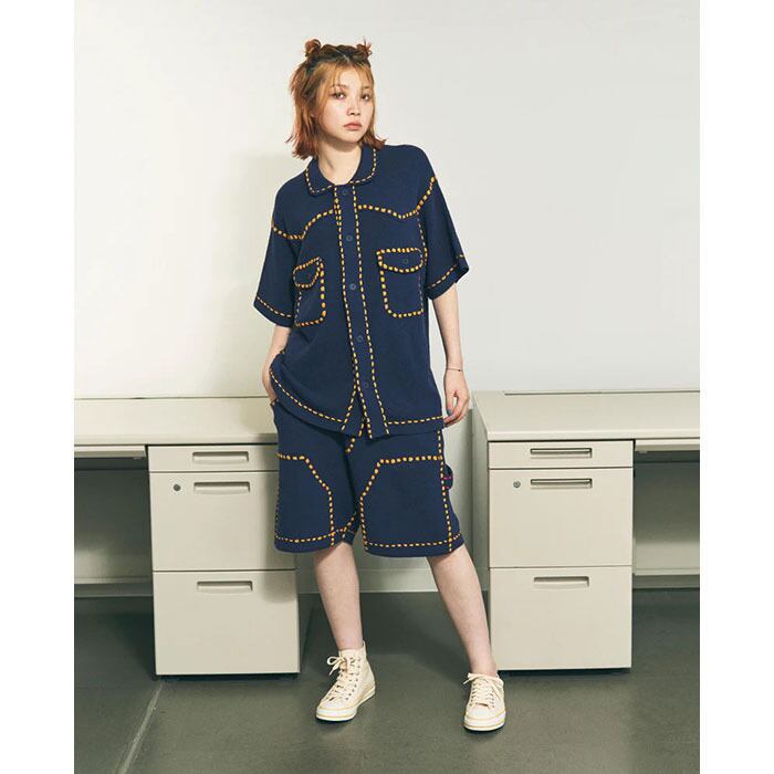PHINGERIN フィンガリン / SUMMER PG1 WESTERN SHIRT (navy