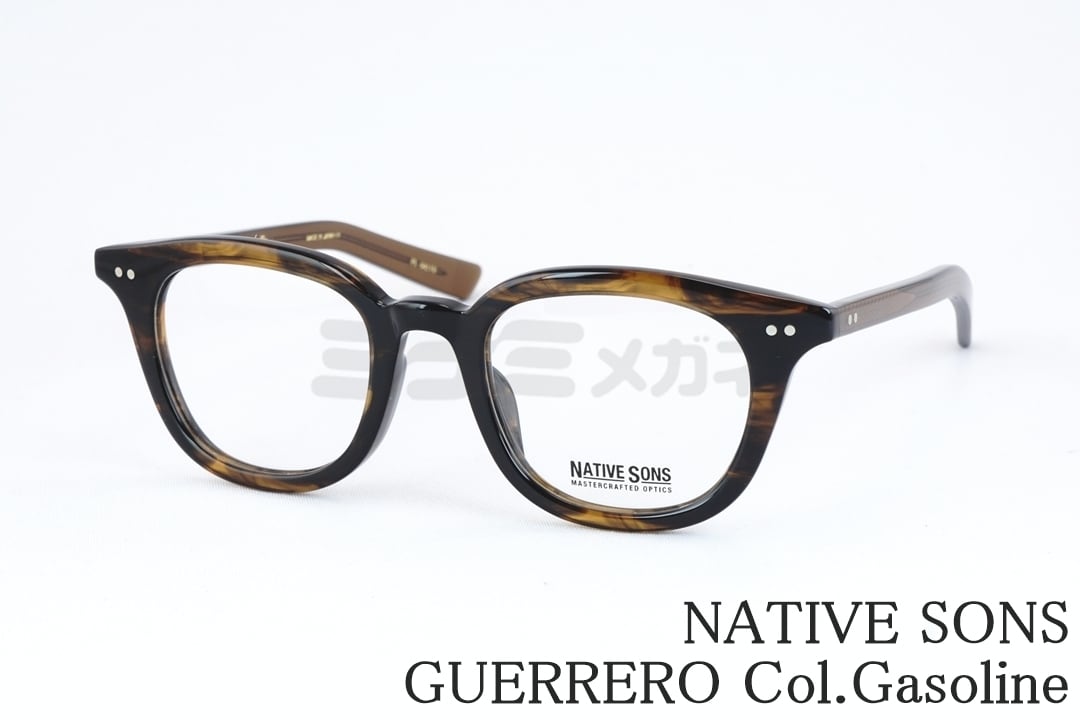 ネイティブサンズ　ゲレロ　偏光レンズ NATIVE SONS ネイティブサンズ GUERRERO Sun ゲレロ Black - GR56