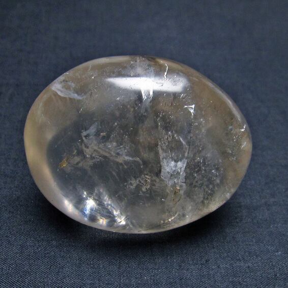 水晶 タンブル 原石 虹入り 一点物 171-3487