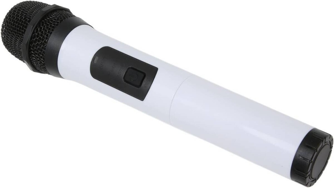 ワイヤレス マイク ハンドヘルド マイク ABS 人間工学に基づいたデザイン プラグ アンド プレイ プロフェッショナル