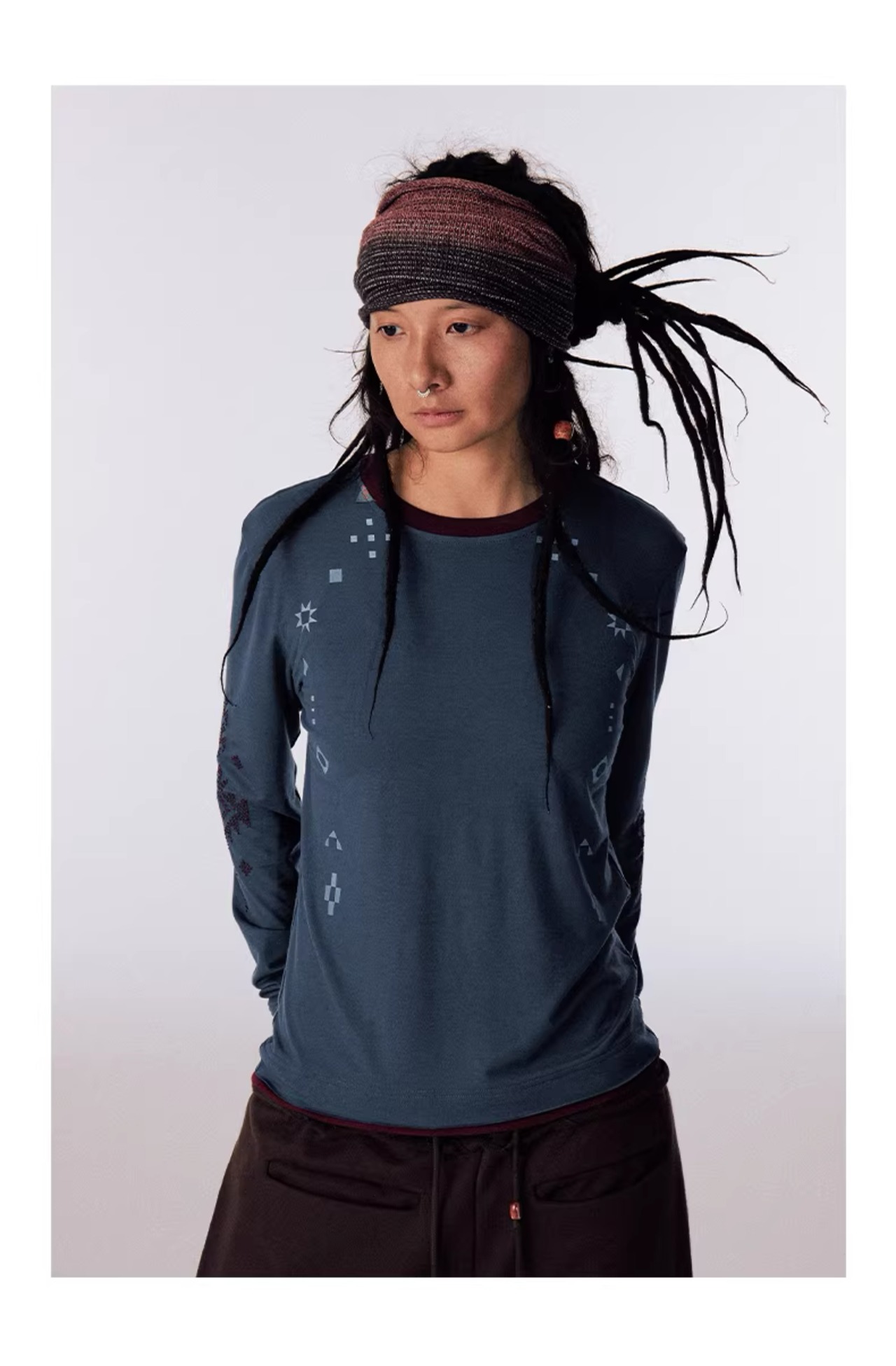 CONP Totem Embroidered Layered Top