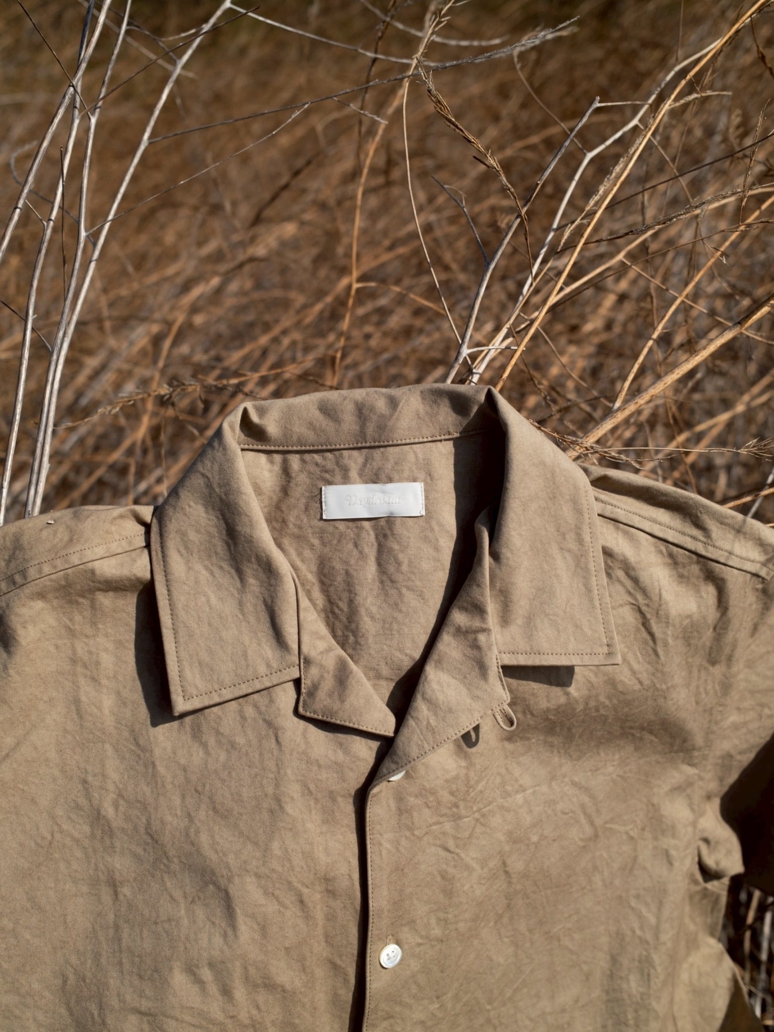 Sun Dried S/S Open Collar Shirts | Daydream