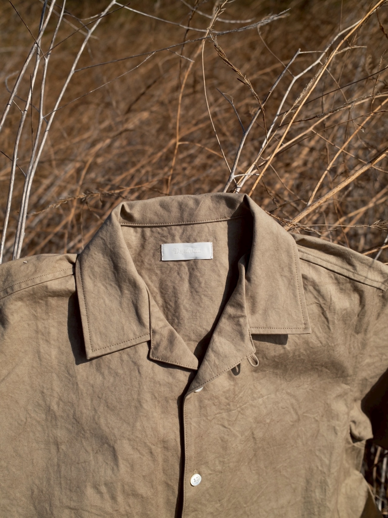 Sun Dried S/S Open Collar Shirts