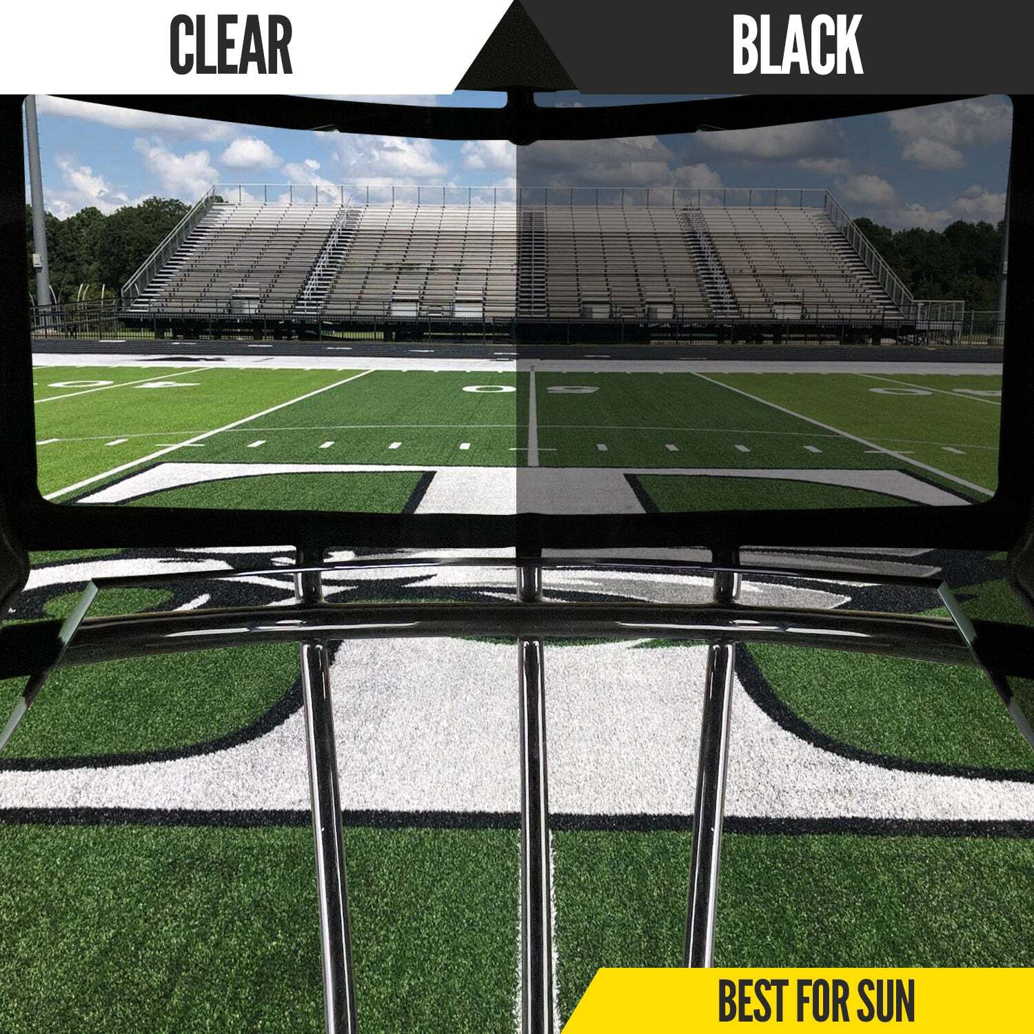 NXTRND製 VZR3 アメフト アイシールド ブラック | END ZONE/エンド