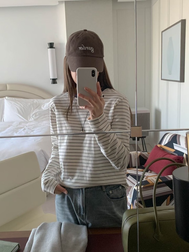 (予約) AREING / Easy dan gara tee 4color