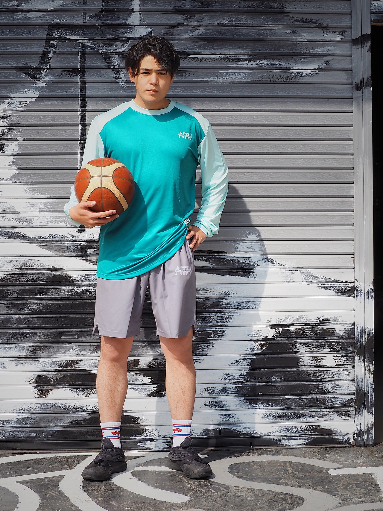 NTH PRACTICEPANTS“2TONE” color Darkgray×Lightgray - 11