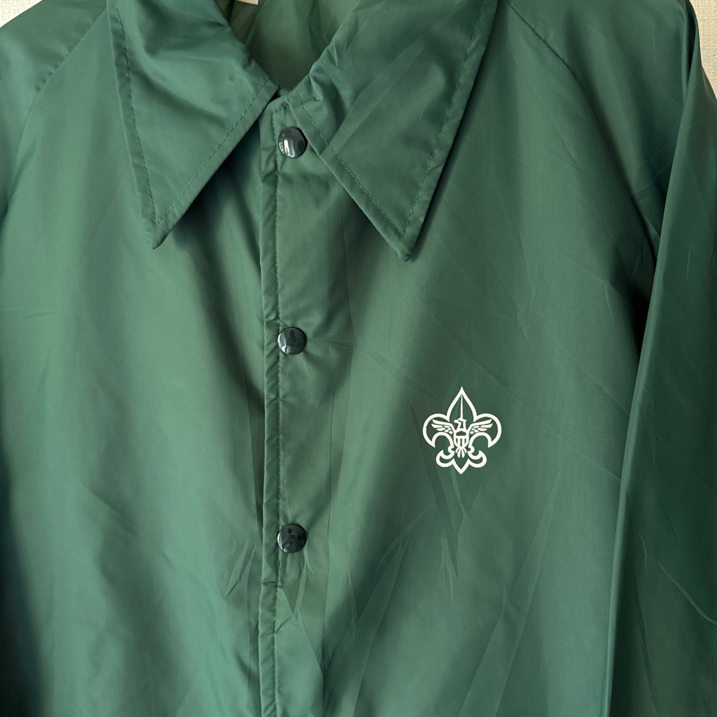 60's~70's Champion Nylon Coach Jacket Made in USA コーチジャケット
