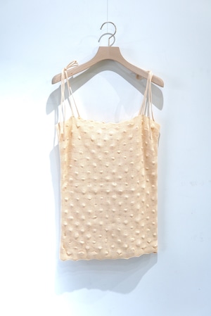 OPEN SESAME CLUB / durian camisole /Cream