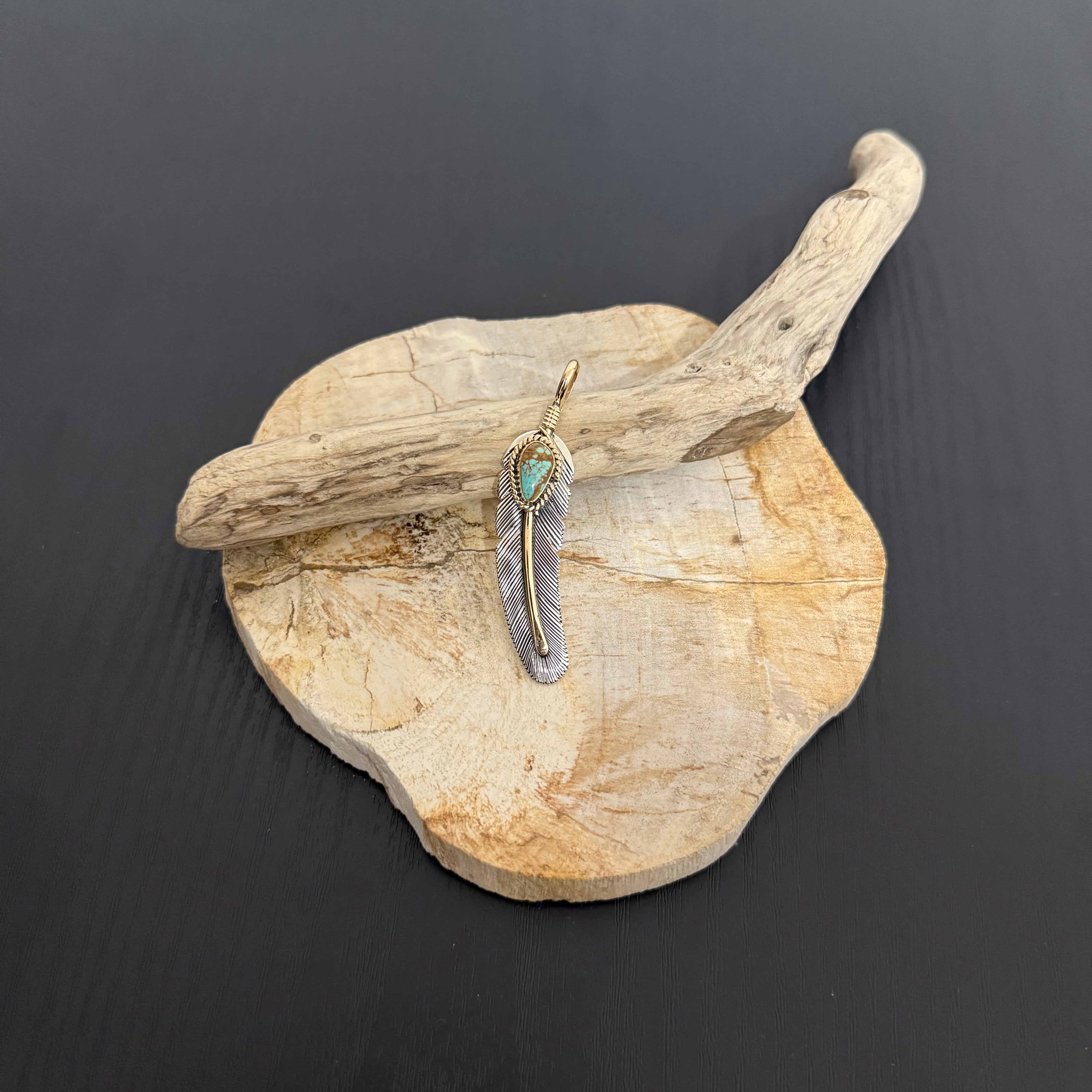 ハーヴィーメイス 12KGF フェザー リング | HEEERO 【インディアン