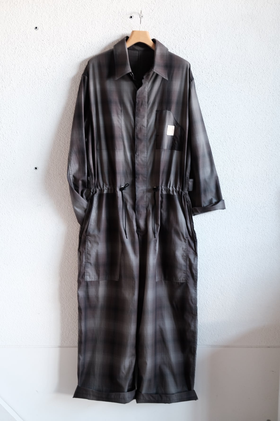 Willow Pants　オモテ　パジャマシャツ オンブレチェック Willow Pants | Inhigh