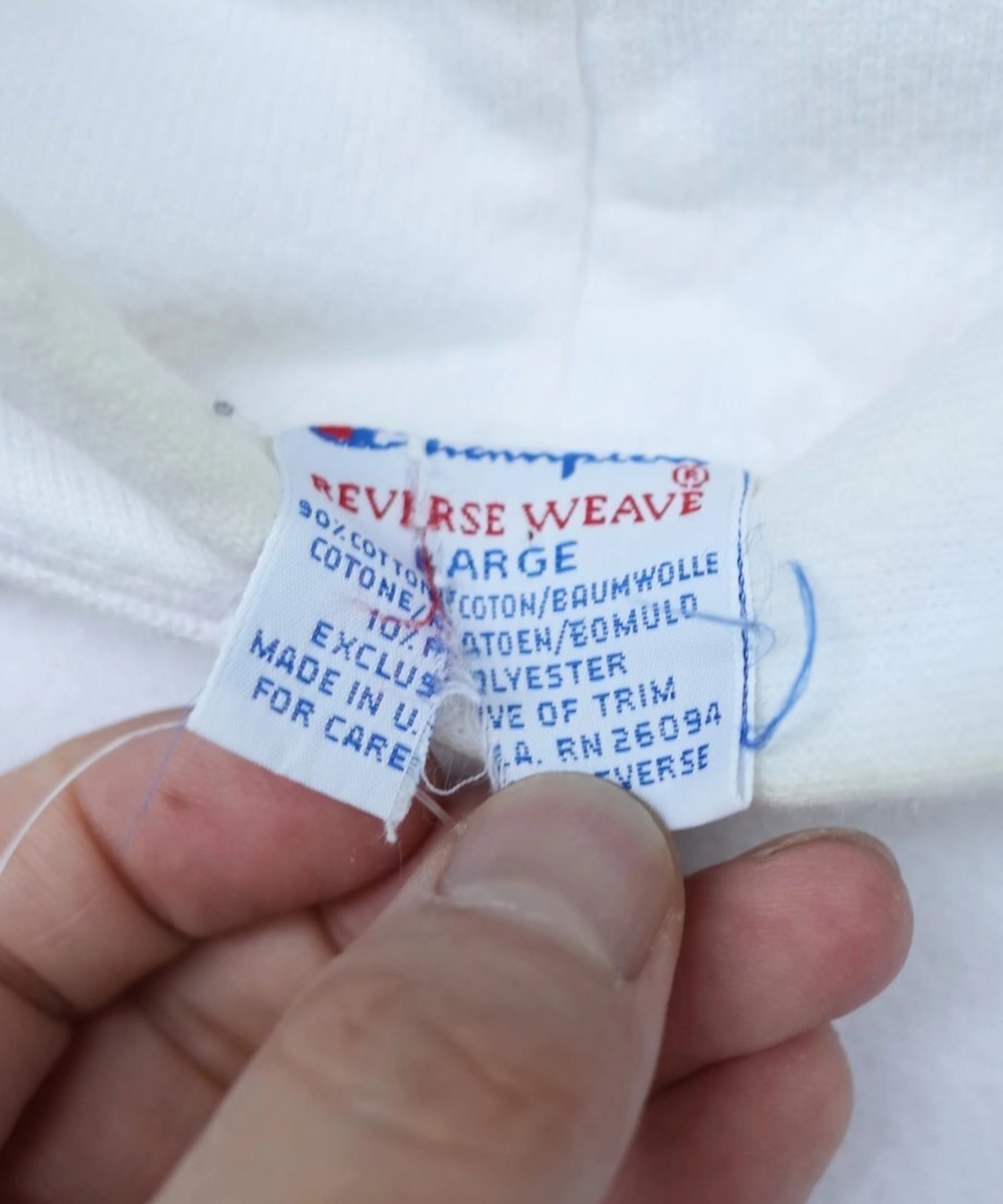 1990s Champion RW HOODIE