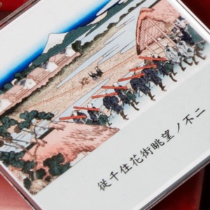 富嶽三十六景　従千住花街眺望ノ不二