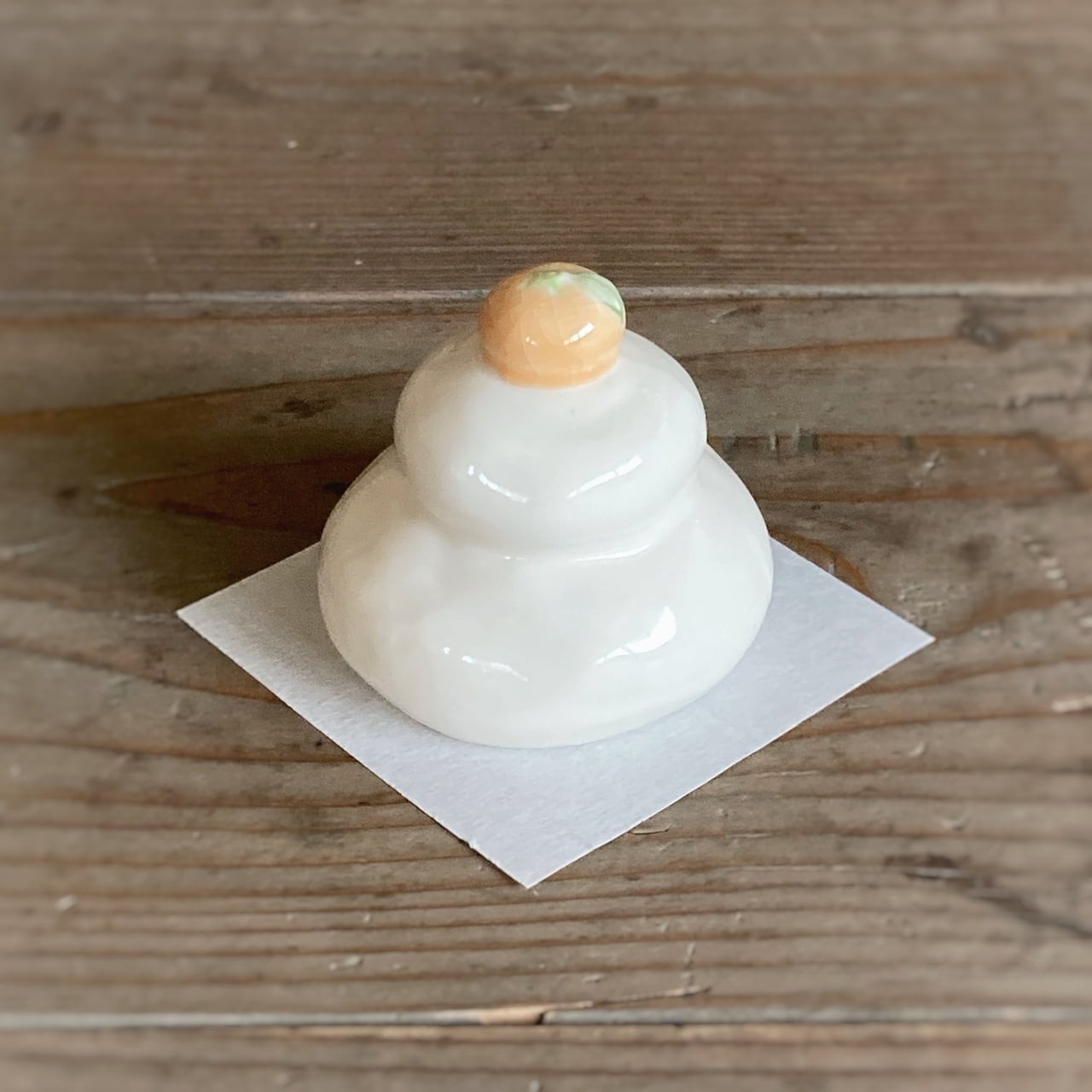 鏡餅　小　(上絵)