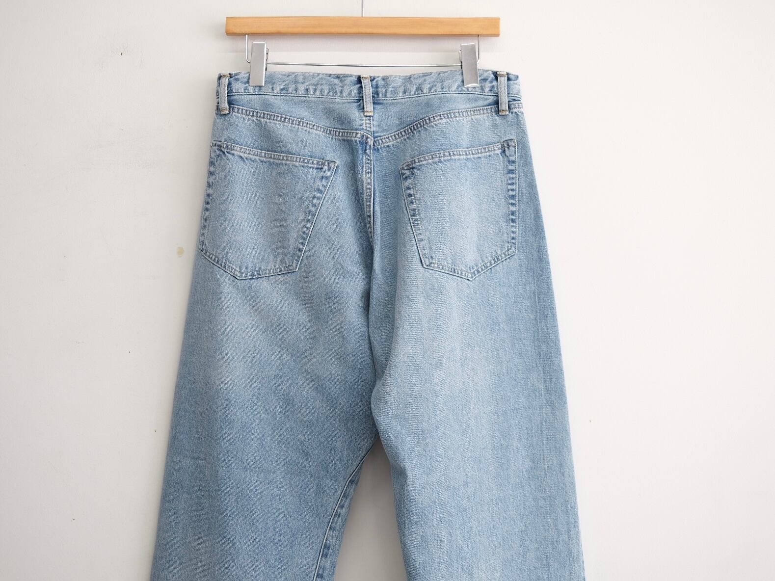 ULTERIOR” VINTAGE WASHED SELVEDGE DENIM 5P” | Lapel online store
