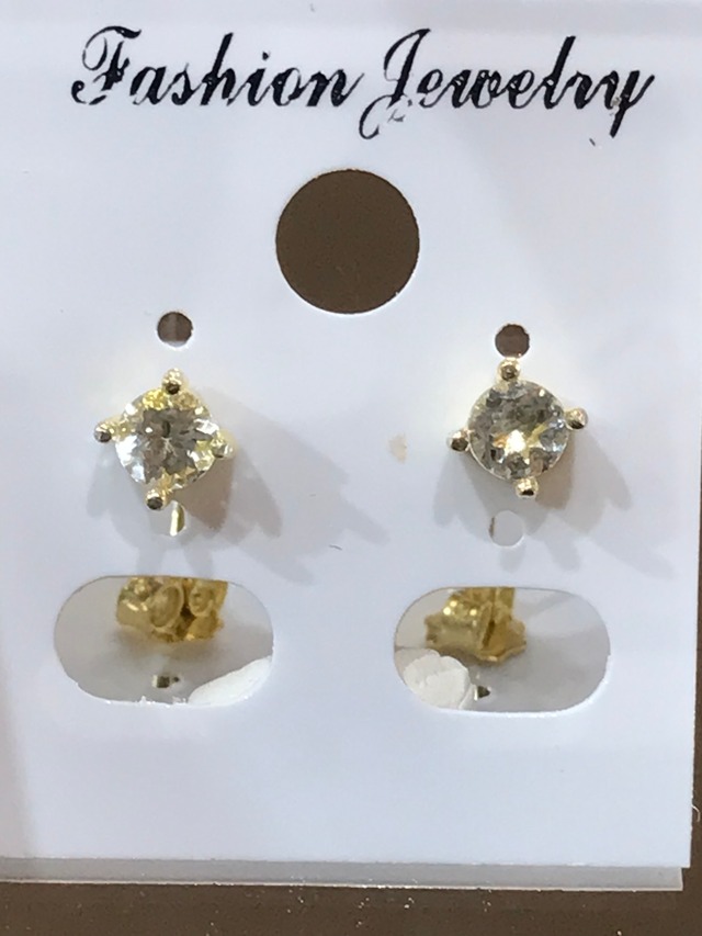 アクアマリンのピアス