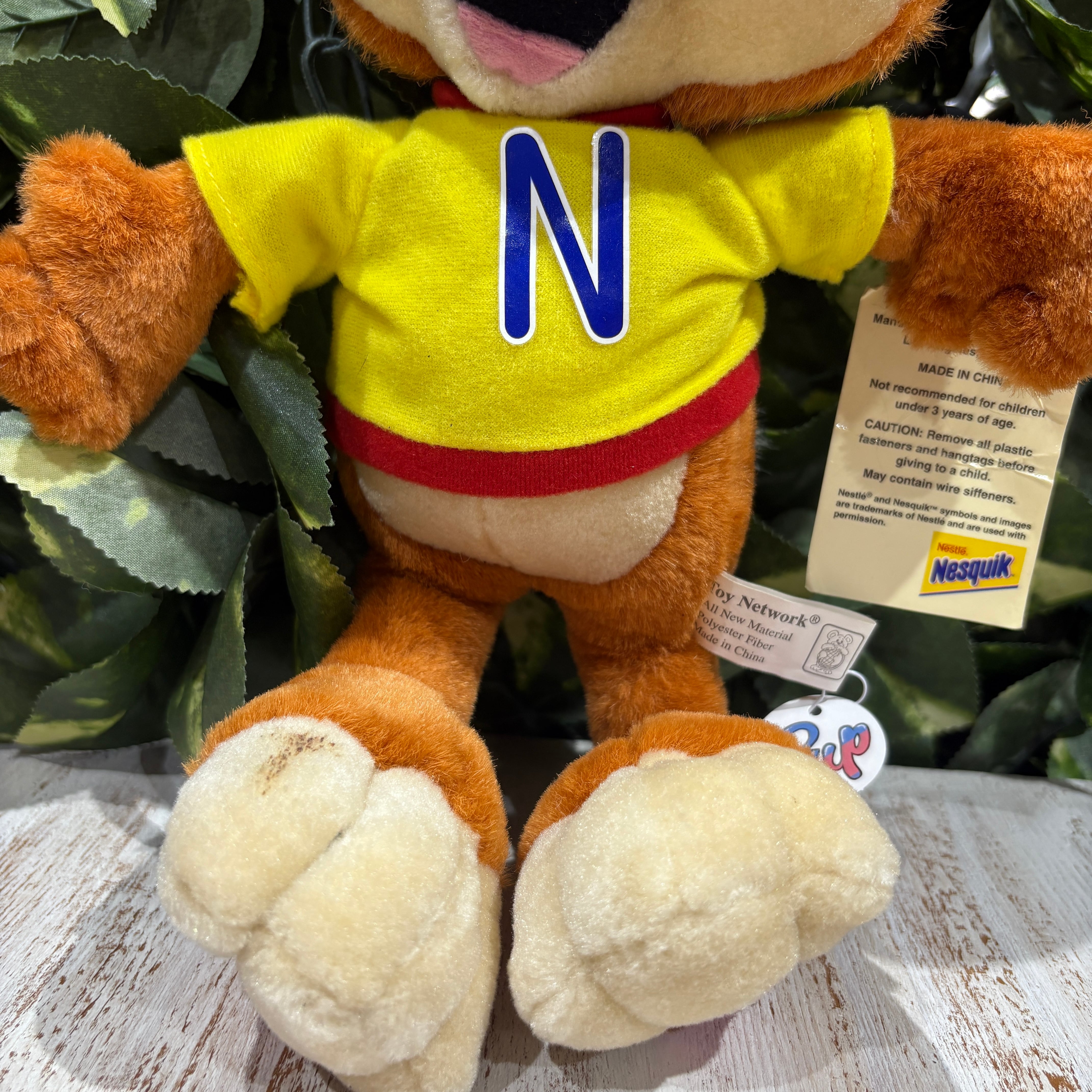 ネスクイックバニー　ウサギ　ぬいぐるみ リュック　nesquik nestie ☆ネスレクイックバニー☆ネスレ☆ネスクイック☆タグ付き新品☆企業