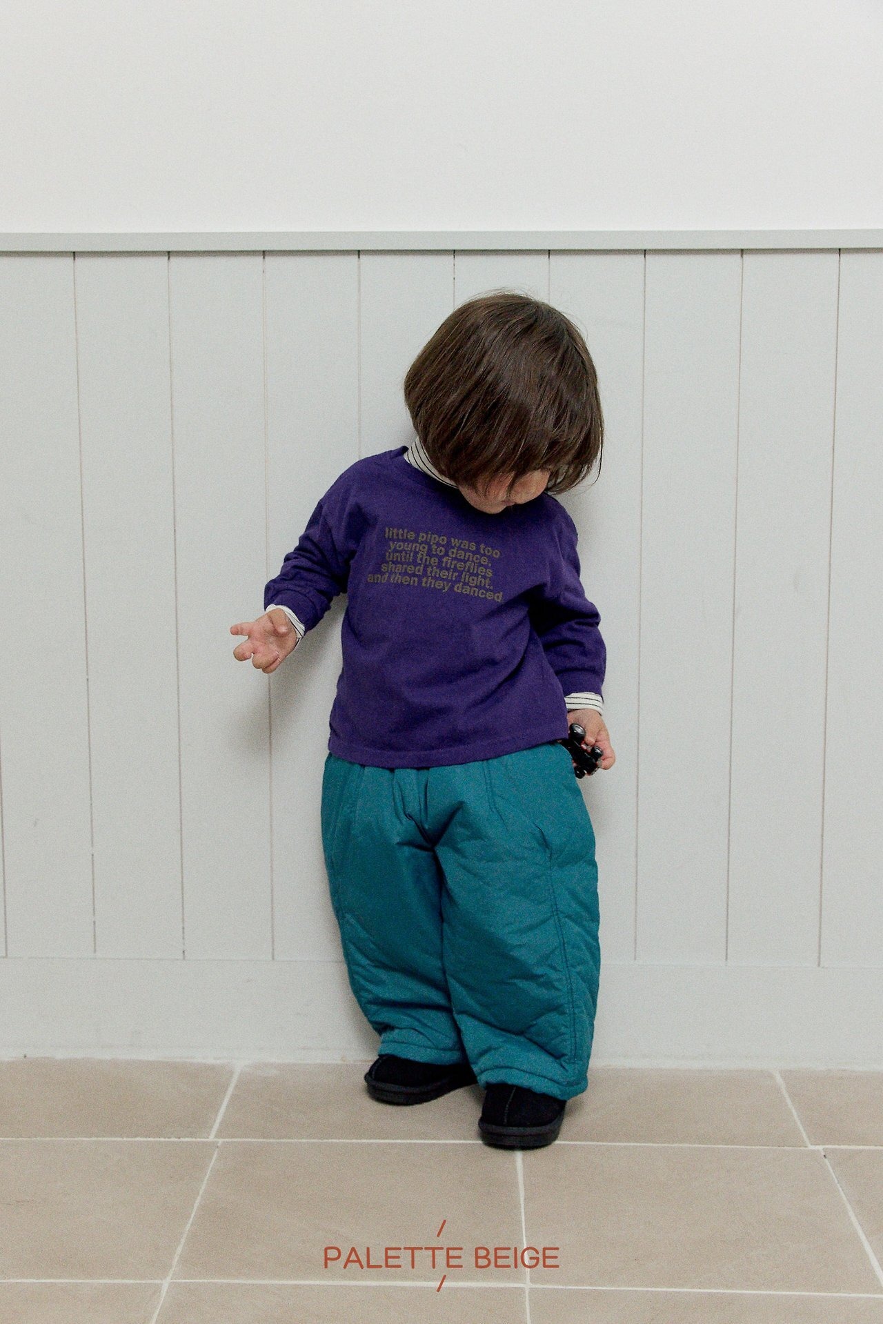 the beige［取寄］lettering pitch tee 26winter