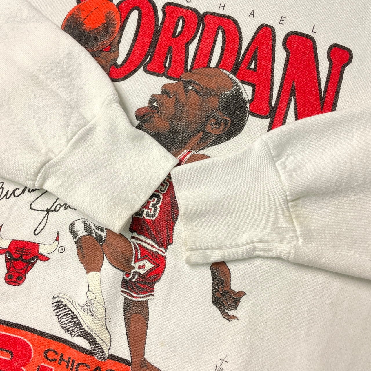 90年代 USA製 NBA CHICAGO BULLS MICHAEL JORDAN スウェットシャツ  