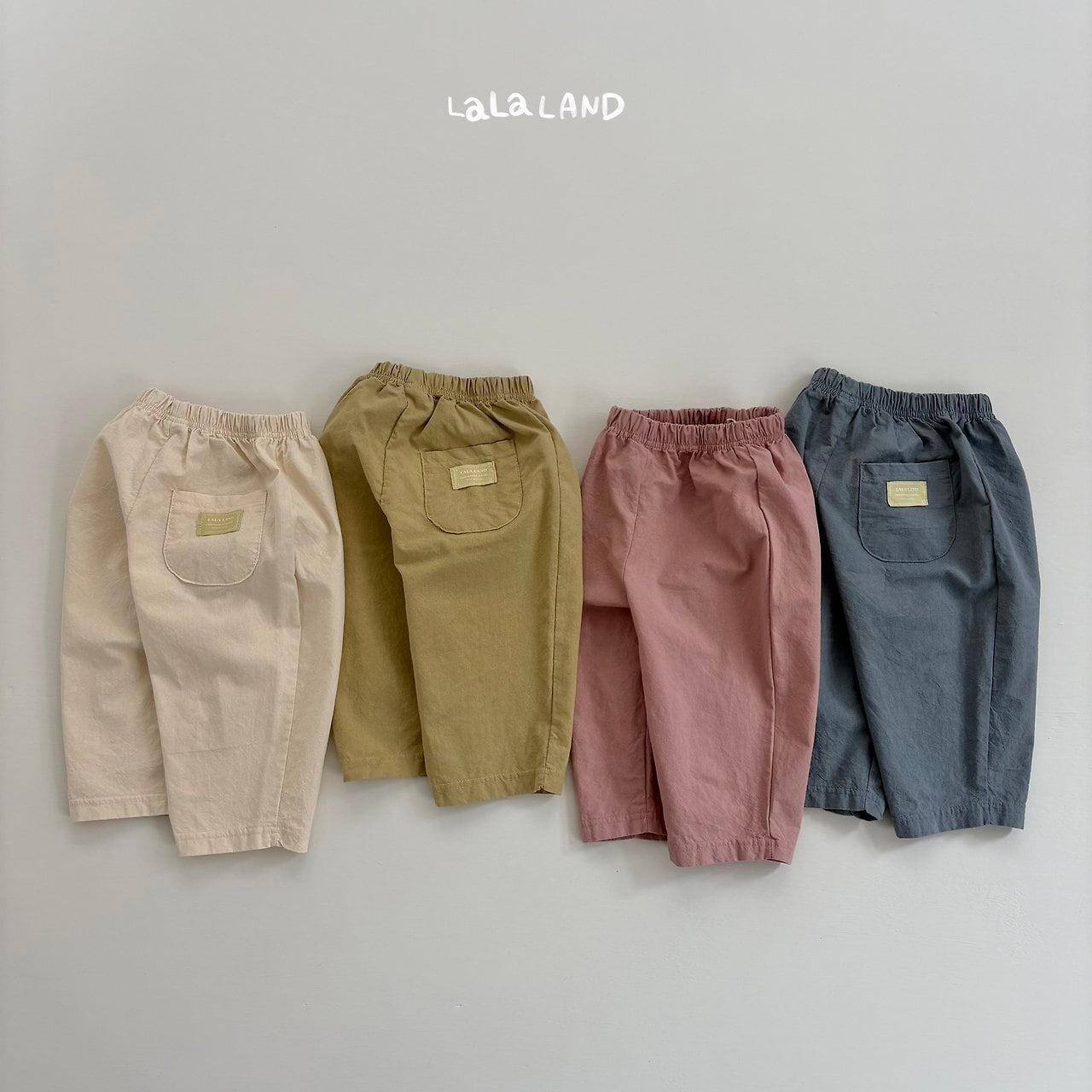 《予約》送料無料【lalaland】Cotton Daily Pants