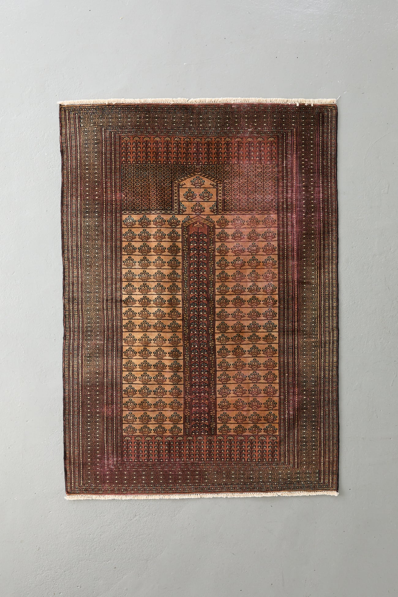 No.181 ヴィンテージ ラグ トライバルラグ トルクメン族（147×104cm
