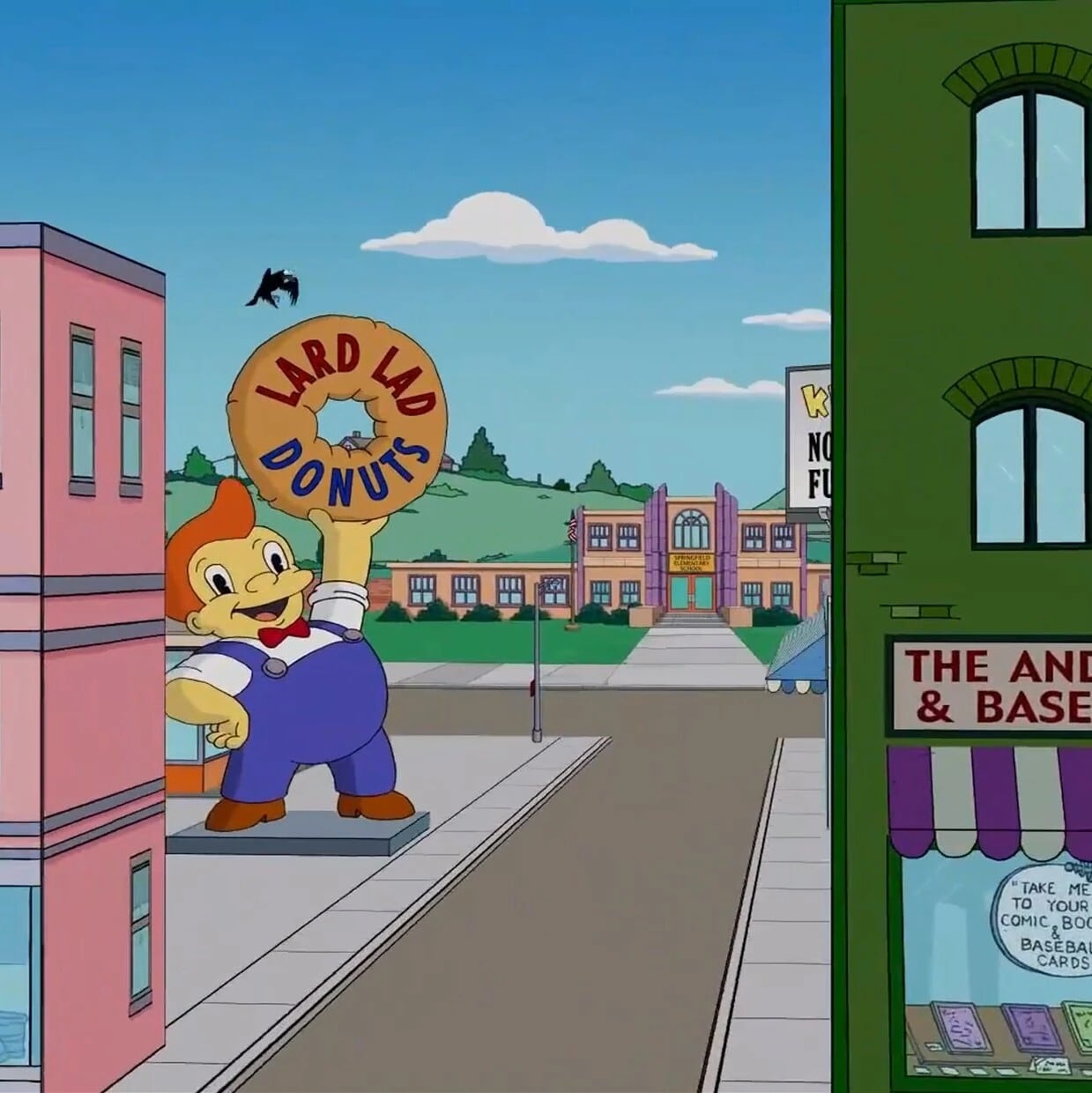 送料無料！ ★ピンズ PINS★ピンバッジ 【 The Simpsons ・ザ シンプソンズ   】ラード・ラッド・ドーナツ( Lard Lad Donuts )マスコットキャラ〚アメリカン雑貨 アメトイ〛
