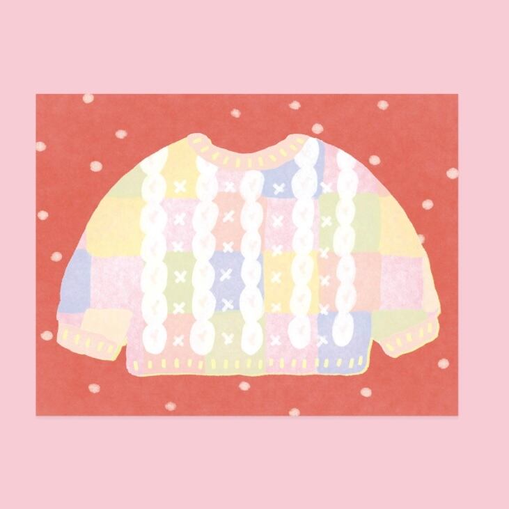 greenyeveryday 〔memo -sweater-〕