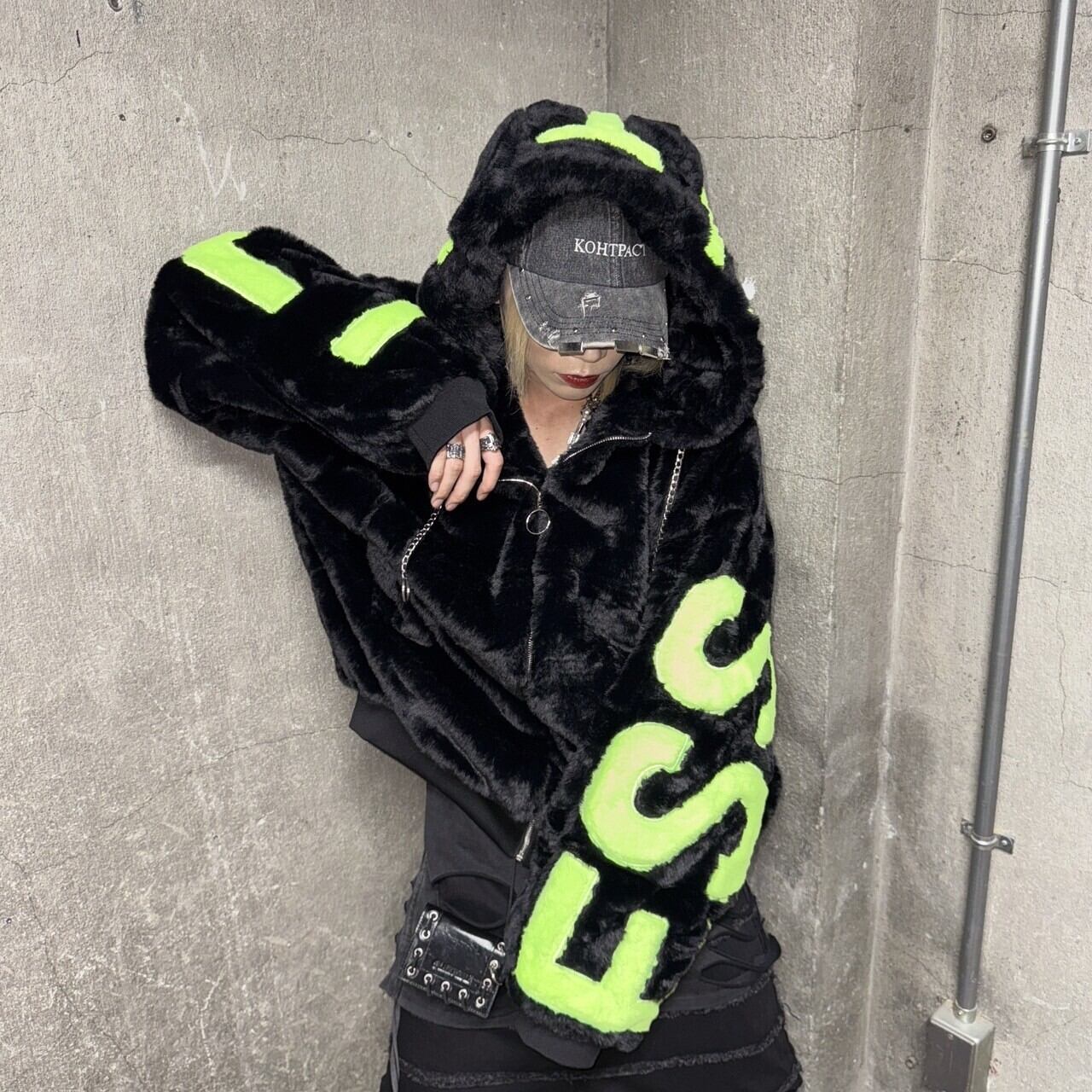 THICC ESSENTIALLY ハイクオリティファーブルゾン メンズ THICC ESSENTIALLY ハイクオリティファーブルゾン メンズ