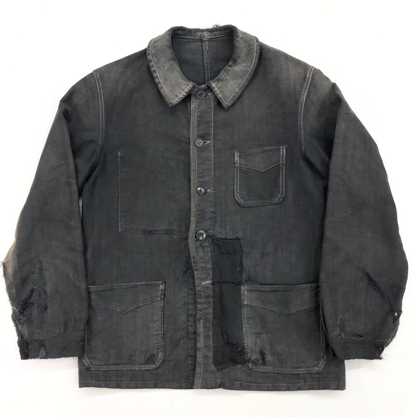UNIC D.F ユニック 40- 50年代 FRENCH ブラック モールスキン