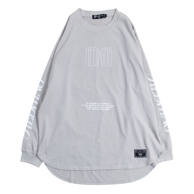 Smooth L/S T-shirt / Greige