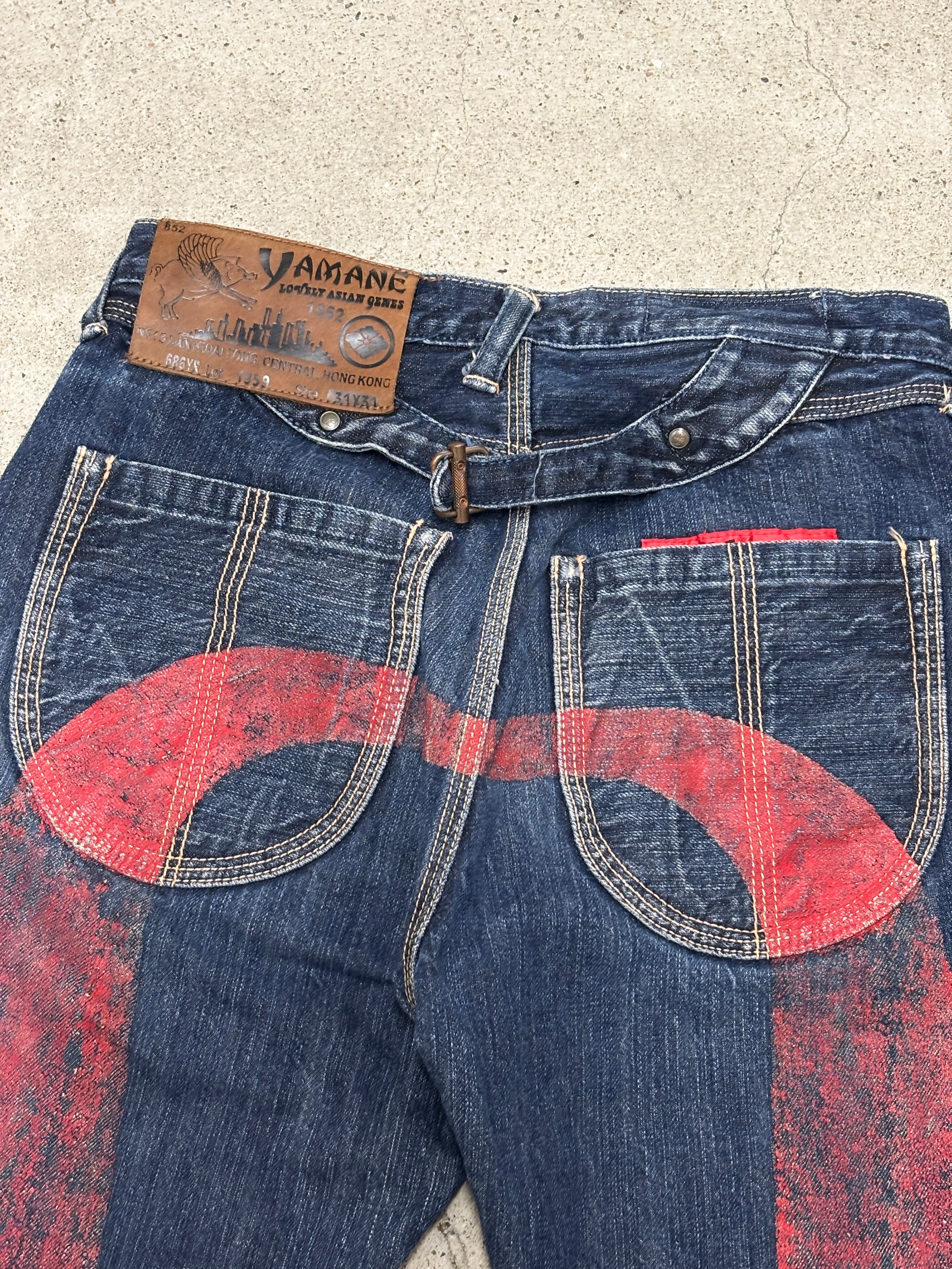 EVISU/YAMANE Denim/lot 1959/W31/L31/山根デニム/カモメプリント