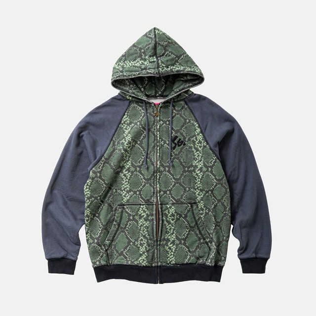 SPECIAL GUEST K.K. / Python Raglan Zip Hoodie