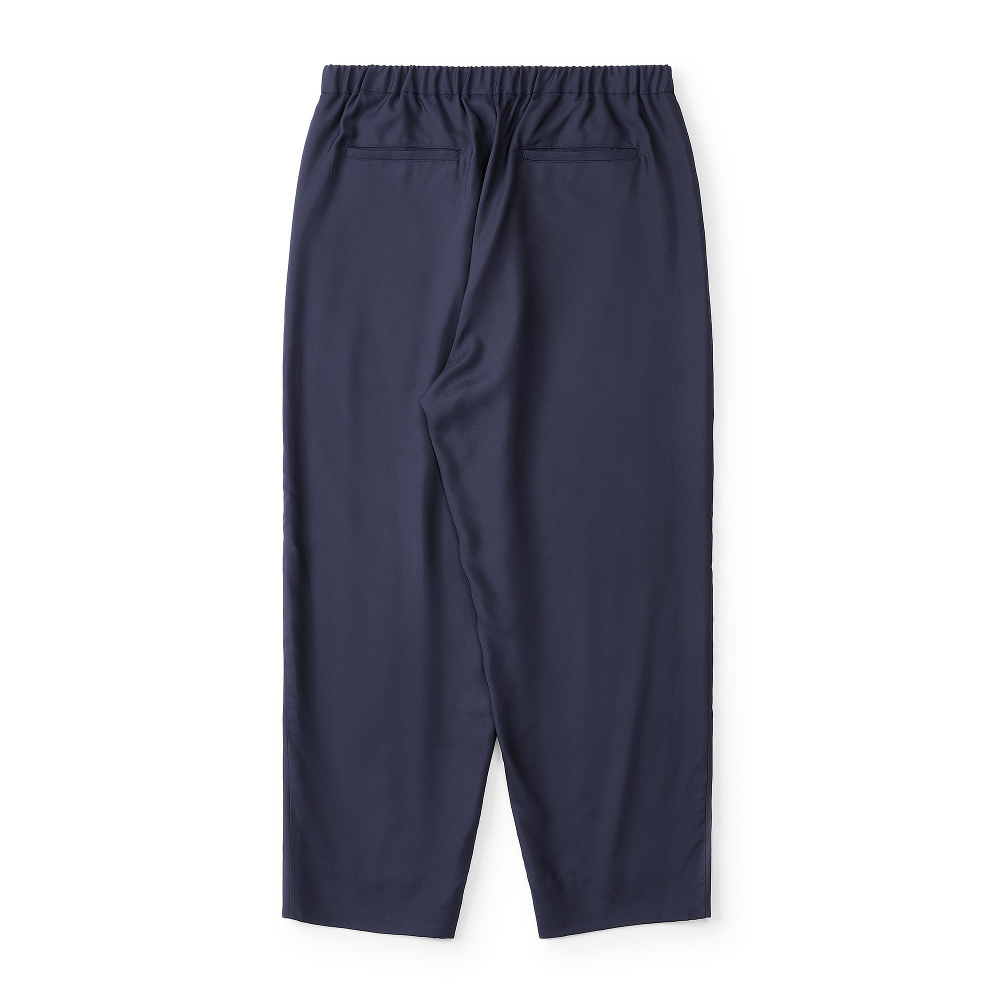 everyone nylon silk twill easy slacks (NAVY) | everyone